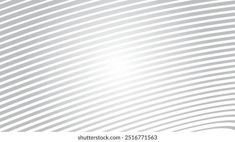 Fondo abstracto de líneas curvas grises para fondo o presentación