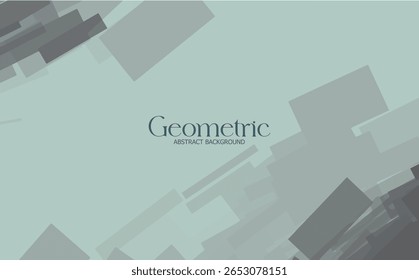 Fondo Abstractas digital moderno cian gris con bloques geométricos