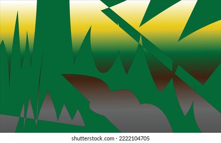 gray, dark brown, dark green, yellow and white mixed background