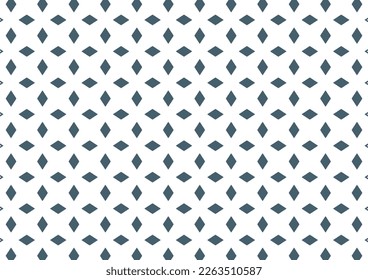 Gray Diamond repeat pattern on isolated background, replete image, design for fabric printing 