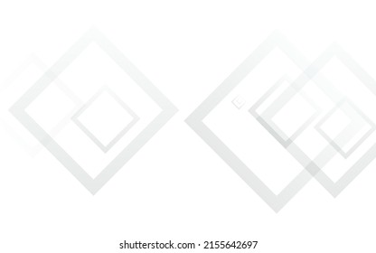 Gray Element Minimal Vector  Background. Abstract Rectangle Wallpaper. Grey Style Template. Light Creative Frame.