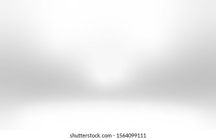 Gray empty room studio gradient used for background and display your product.