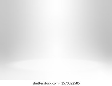 Gray empty room studio gradient used for background and display your product.