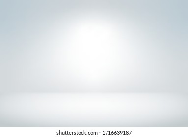 Gray empty room studio gradient used for background and display your products - Vector - Shutterstock ID 1716639187