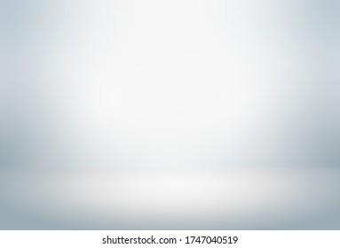 Gray empty room studio gradient used for background and display your products - Vector