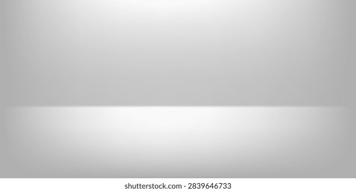 Gray empty room studio gradient used for background and display your product