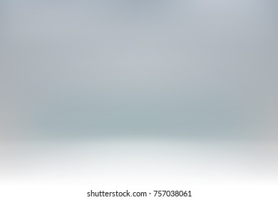 Gray empty room studio gradient used for background and display your product