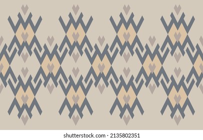 Motivo étnico gris de los antecedentes marroquíes. Sin mar en tela de chevron azteca nativa, con bordados tribales, folclóricos. impresión de ornamento de arte geométrico rhombus. Diseño de moqueta, textil, decorativo.
