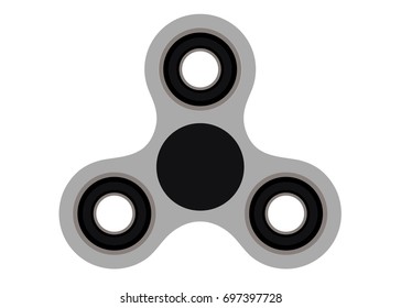 Gray Fidget Spinner, Modern Toy