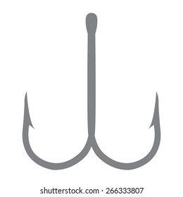 gray Fishing hook