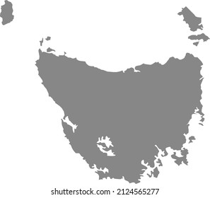 1,545 Tasmania outline Stock Illustrations, Images & Vectors | Shutterstock