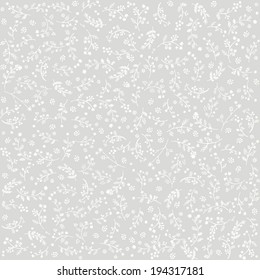 gray flower pattern