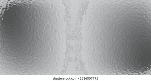gray foil glass texture background. Abstract gradient bright light reflection and shiny rough texture surface .Eps10