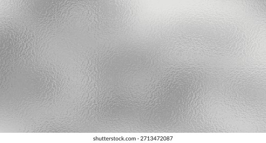 gray foil glass texture background. Abstract gradient bright light reflection and shiny rough texture surface