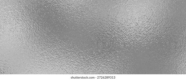 Fondo de textura de vidrio de lámina gris. Abstractas gradiente de reflejo de luz brillante y superficie de textura áspera brillante. Eps10