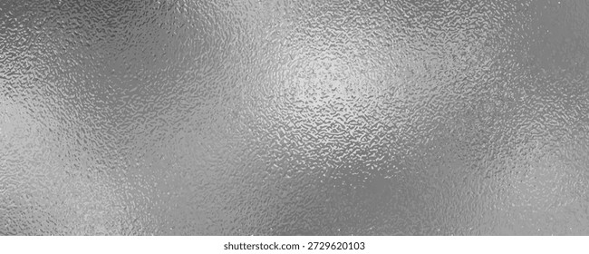 Fondo de textura de vidrio de lámina gris. Abstractas gradiente de reflejo de luz brillante y superficie de textura áspera brillante
, ilustración de Vector.
