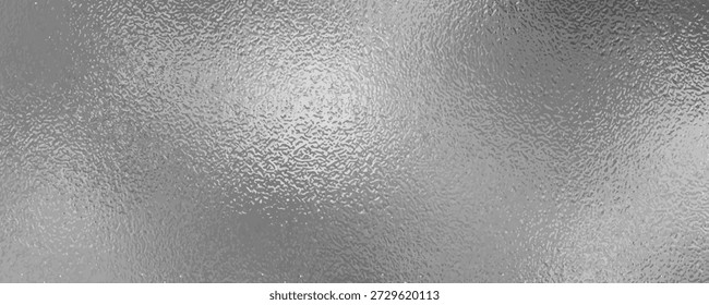 Fondo de textura de vidrio de lámina gris. Abstractas gradiente de reflejo de luz brillante y superficie de textura áspera brillante
, ilustración de Vector.
