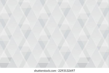 Gray fresh geometric background, summer image, triangle, vector