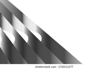 Gray futuristic background. Vector illustration.