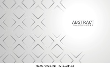 gray geometric abstract background with square shape shadow editable Free Vector Image