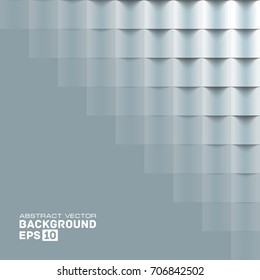 Gray geometric abstract texture. Vector background illustration
