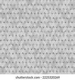 Gray geometric background. polygonal style. Sample. Layout. Hexagons.