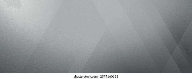 Gray geometric background with a smooth gradient texture. The background features layered gray triangles for a modern look. Minimal abstract gradient geometric vector background 