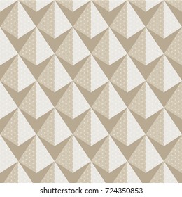 Gray geometric background vector with Japanese pattern style for cover page design, template, poster, card.