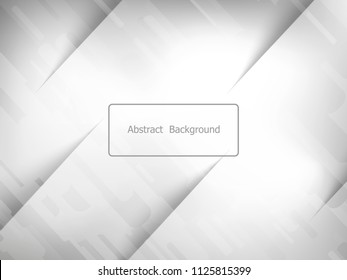 Gray geometric background.Dynamic shapes composition. Vector illustrations