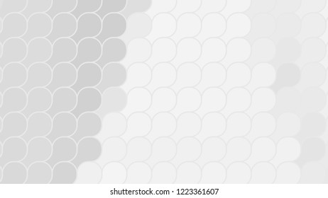 Gray geometric design, gray abstract background, vector halftone design. Gray background, geometric linear pattern, linear texture. Decorative web layout or poster, banner. EPS 10 Vector