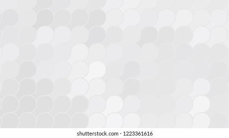 Gray geometric design, gray abstract background, vector halftone design. Gray background, geometric linear pattern, linear texture. Decorative web layout or poster, banner. EPS 10 Vector