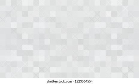 Gray geometric design, gray abstract background, vector halftone design. Gray background, geometric square, square texture. Decorative web layout or poster, banner. EPS 10 Vector