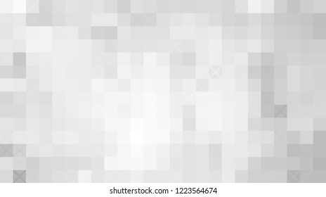 Gray geometric design, gray abstract background, vector halftone design. Gray background, geometric square, square texture. Decorative web layout or poster, banner. EPS 10 Vector