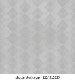 Gray geometric design, gray abstract background, vector halftone design. Gray background, geometric square, square texture. Decorative web layout or poster, banner. EPS 10 Vector