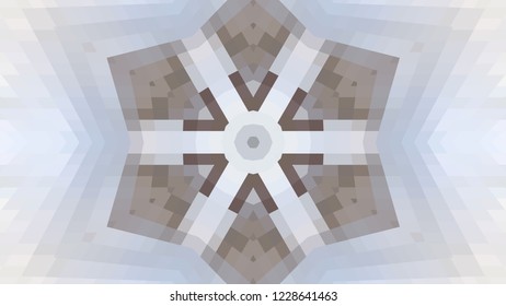 Gray geometric design, gray abstract background. Mosaic of a vector kaleidoscope, vector halftone design. Gray background texture. Decorative web layout or poster, banner. EPS 10 Vector