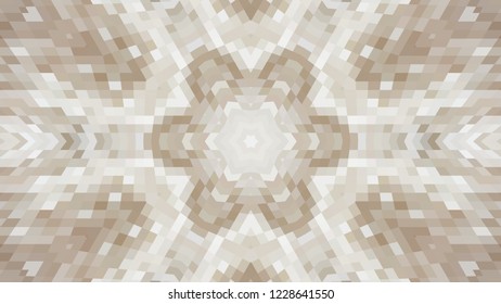Gray geometric design, gray abstract background. Mosaic of a vector kaleidoscope, vector halftone design. Gray background texture. Decorative web layout or poster, banner. EPS 10 Vector