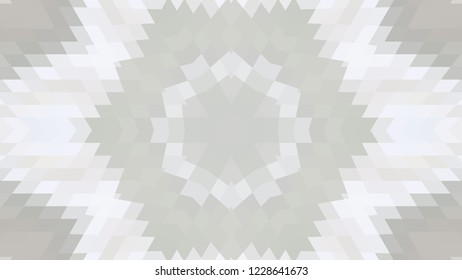 Gray geometric design, gray abstract background. Mosaic of a vector kaleidoscope, vector halftone design. Gray background texture. Decorative web layout or poster, banner. EPS 10 Vector