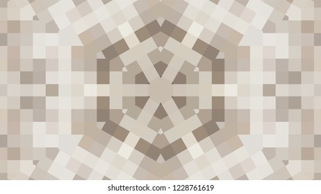 Gray geometric design, gray abstract background. Mosaic of a vector kaleidoscope, vector halftone design. Gray background texture. Decorative web layout or poster, banner. EPS 10 Vector