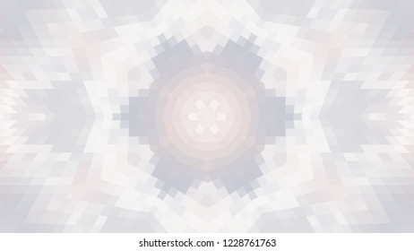 Gray geometric design, gray abstract background. Mosaic of a vector kaleidoscope, vector halftone design. Gray background texture. Decorative web layout or poster, banner. EPS 10 Vector
