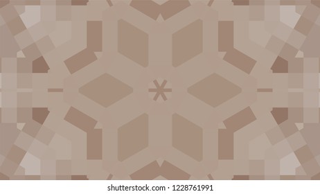 Gray geometric design, gray abstract background. Mosaic of a vector kaleidoscope, vector halftone design. Gray background texture. Decorative web layout or poster, banner. EPS 10 Vector