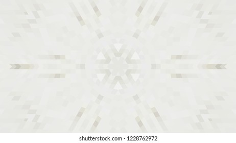 Gray geometric design, gray abstract background. Mosaic of a vector kaleidoscope, vector halftone design. Gray background texture. Decorative web layout or poster, banner. EPS 10 Vector