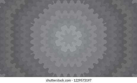 Gray geometric design, gray abstract background. Mosaic of a vector kaleidoscope, vector halftone design. Gray background texture. Decorative web layout or poster, banner. EPS 10 Vector