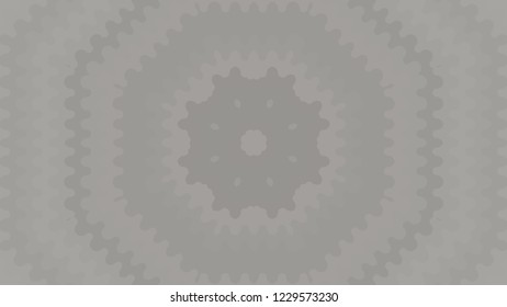 Gray geometric design, gray abstract background. Mosaic of a vector kaleidoscope, vector halftone design. Gray background texture. Decorative web layout or poster, banner. EPS 10 Vector