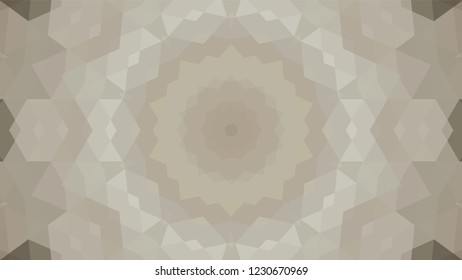 Gray geometric design, gray abstract background. Mosaic of a vector kaleidoscope, vector halftone design. Gray background texture. Decorative web layout or poster, banner. EPS 10 Vector