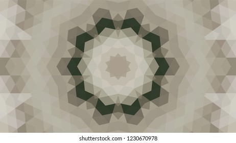 Gray geometric design, gray abstract background. Mosaic of a vector kaleidoscope, vector halftone design. Gray background texture. Decorative web layout or poster, banner. EPS 10 Vector