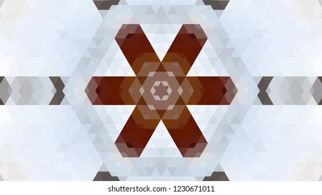 Gray geometric design, gray abstract background. Mosaic of a vector kaleidoscope, vector halftone design. Gray background texture. Decorative web layout or poster, banner. EPS 10 Vector