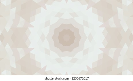 Gray geometric design, gray abstract background. Mosaic of a vector kaleidoscope, vector halftone design. Gray background texture. Decorative web layout or poster, banner. EPS 10 Vector