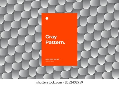Fondo abstracto de mosaico geométrico gris. Fondo de patrón de textura.Diseño de ilustración de portada. Identidad de la empresa. Textil. Plantilla. Vector eps10