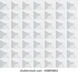 Gray geometric texture. Vector seamless background.