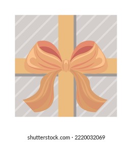 gray gift box present icon